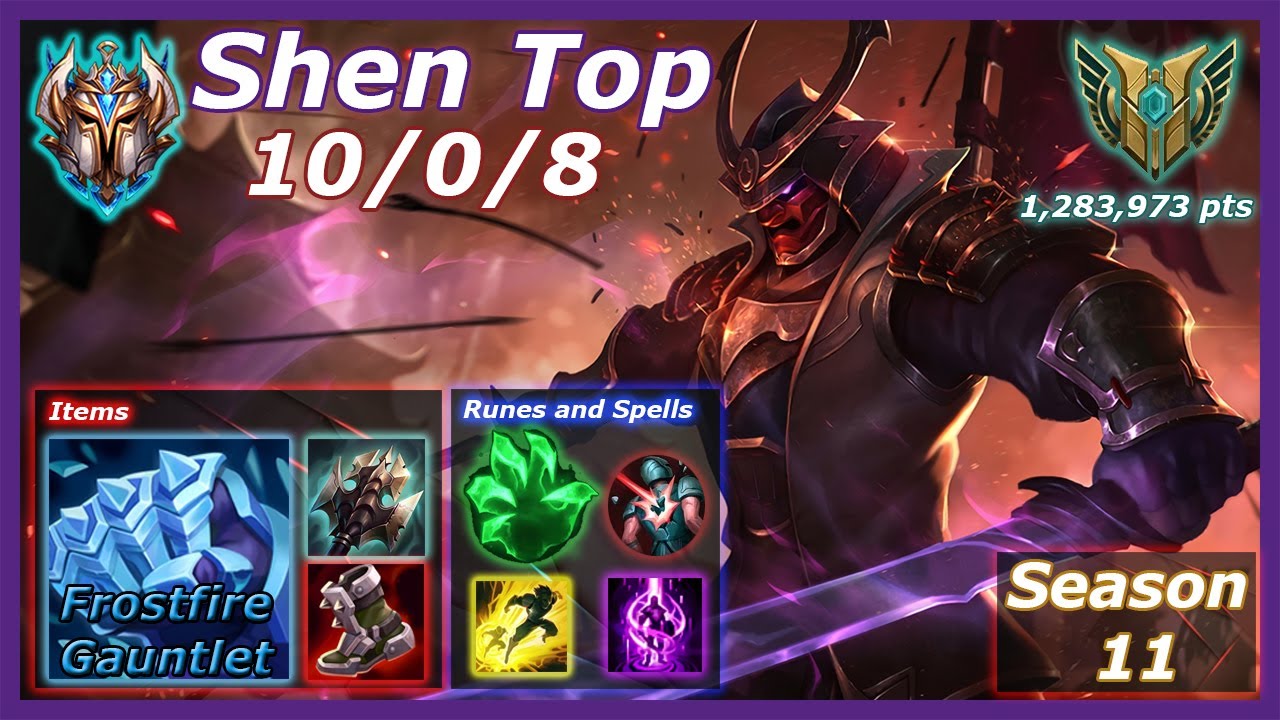 Challenger Shen vs Riven - Shen Season 11 - How to play Shen - Shen build - Shen s11 - シェン - &Sigma;&epsilon;&nu;