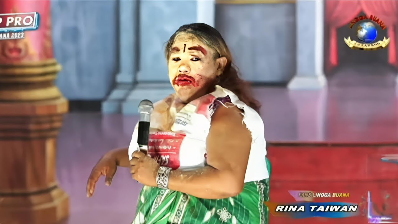 Lingga buana bibi kepon di dandani dirias banci ngendok panjak tukang rias bagus kaya Barbie delow