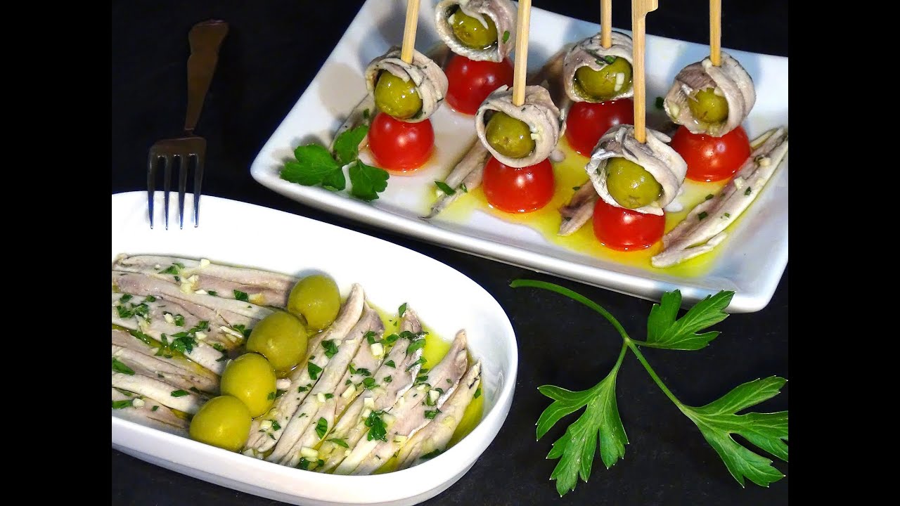 Receta Boquerones en vinagre - Recetas de cocina. Paso a paso. Loli Domínguez. Semana Santa.