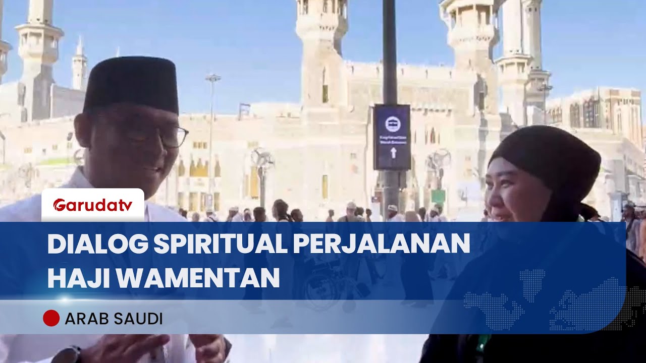 Wamentan Sudaryono Cerita Momen Menggetarkan Saat Haji di Makkah