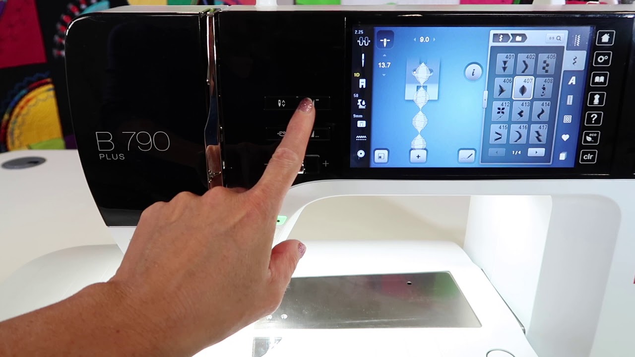 BERNINA 790 24 Function Buttons