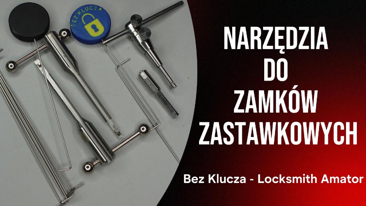 115. Narzędzia do zamków i kłódek zastawkowych od @Bez Klucza Locksmith Amator