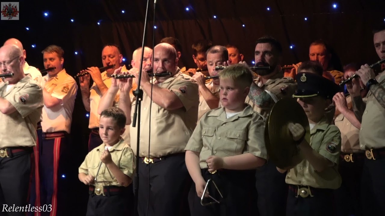 W.K.M. & B.S.G. Massed Band (Full Clip 4K) @ Their 50th Ann. Concert ~ Londonderry ~ 08/09/23 (4K)