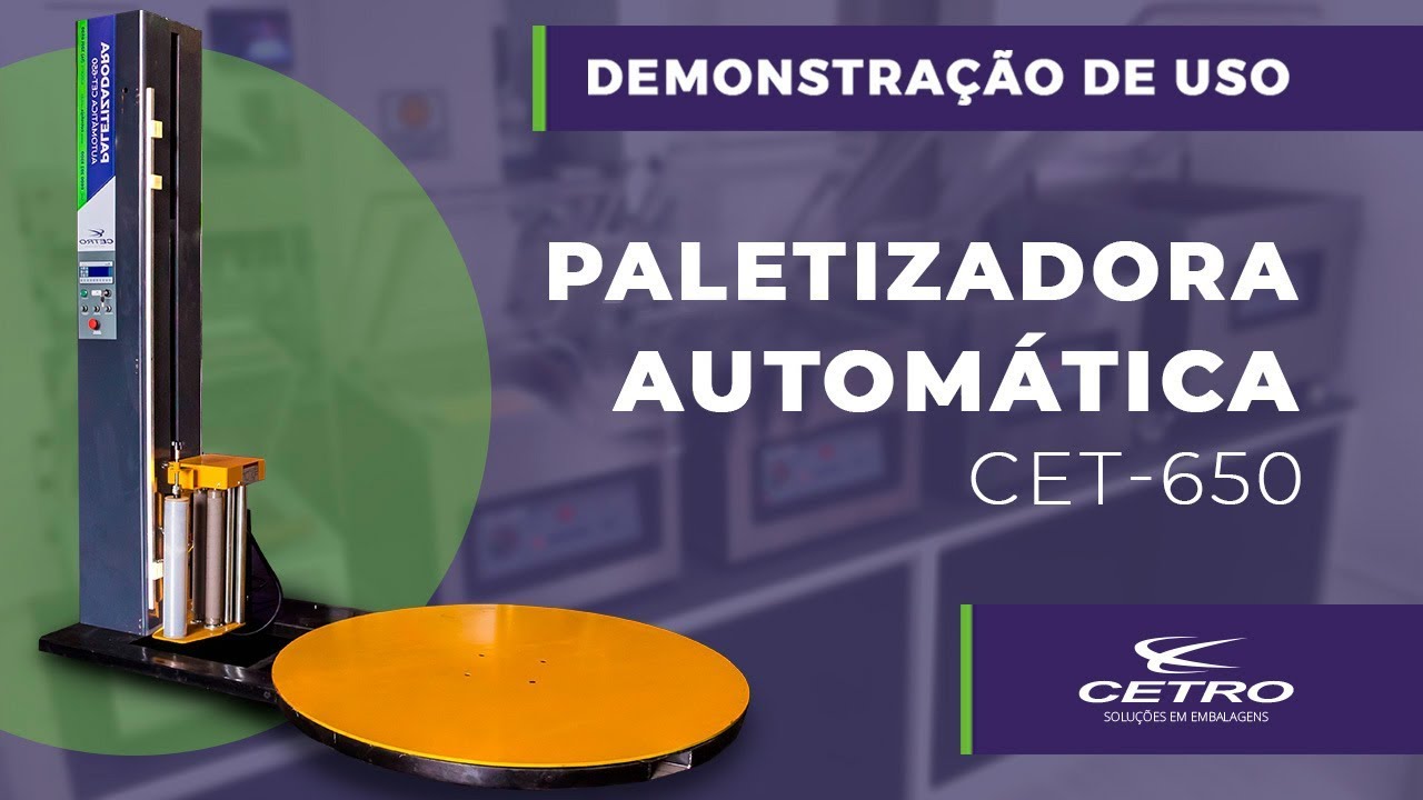 Paletizadora Automática - CET650