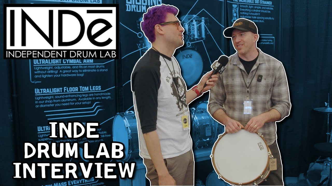 INDe Drum Labs: Crafting Lightweight, Custom Drums for the Gigging Drummer @ The Chicago Drum Show