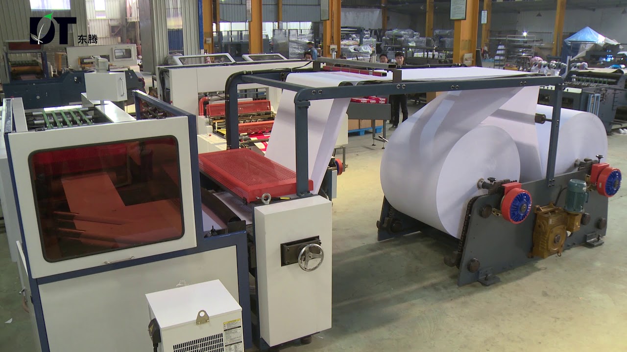 Automatic A4 Copy Paper Cutting & Packing Machine DTCP A4 10