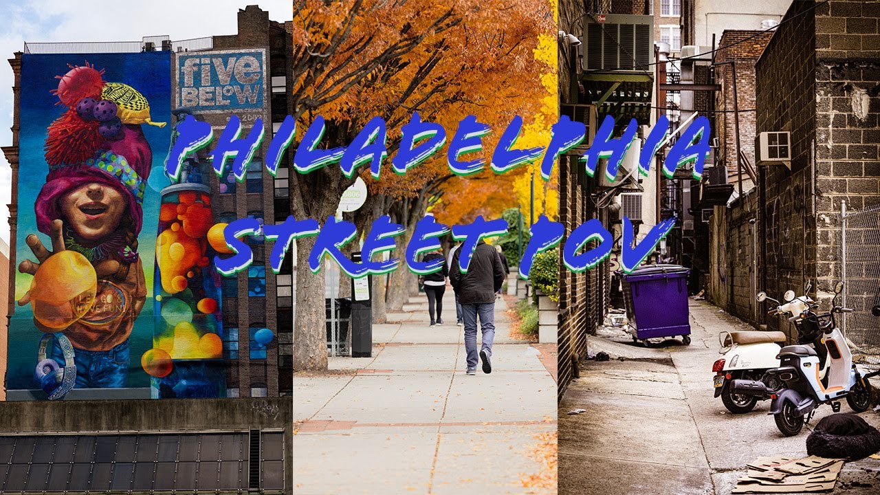 Walk with me ......Philadelphia POV Street Photography
