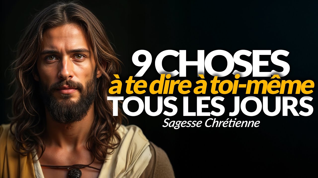 9 CHOSES QUE TU DOIS TE DIRE À TOI MÊME TOUS LES JOURS