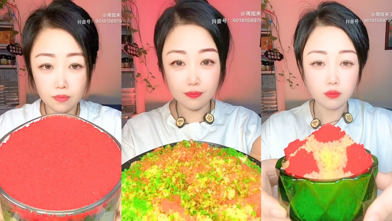 Vibrant Red Roe Bowl with Colorful Mixed Roe Creations