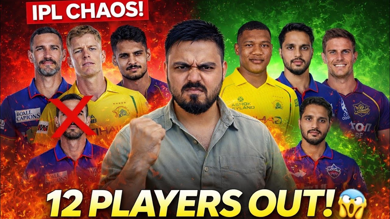 🚨 IPL 2026: All INJURED players and Replacements 😱 Detailed Analysis