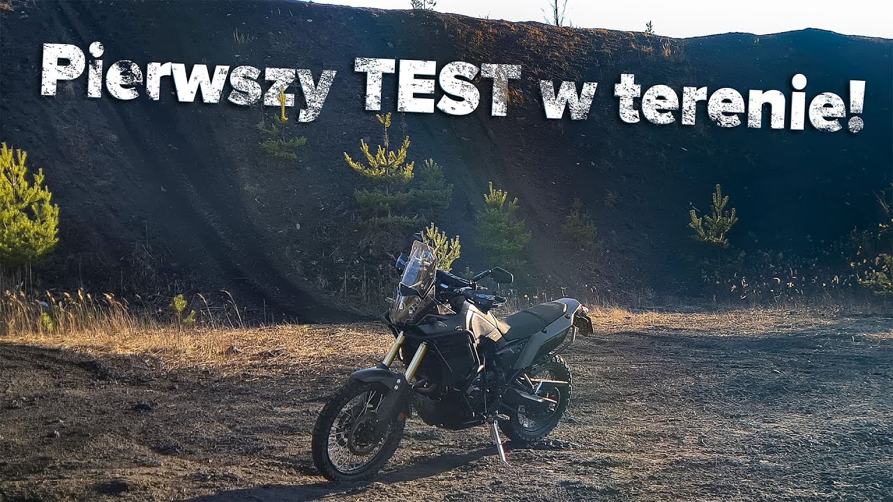 Tenere 700 w terenie – nowe opony Motoz RallZ & Dual Venture