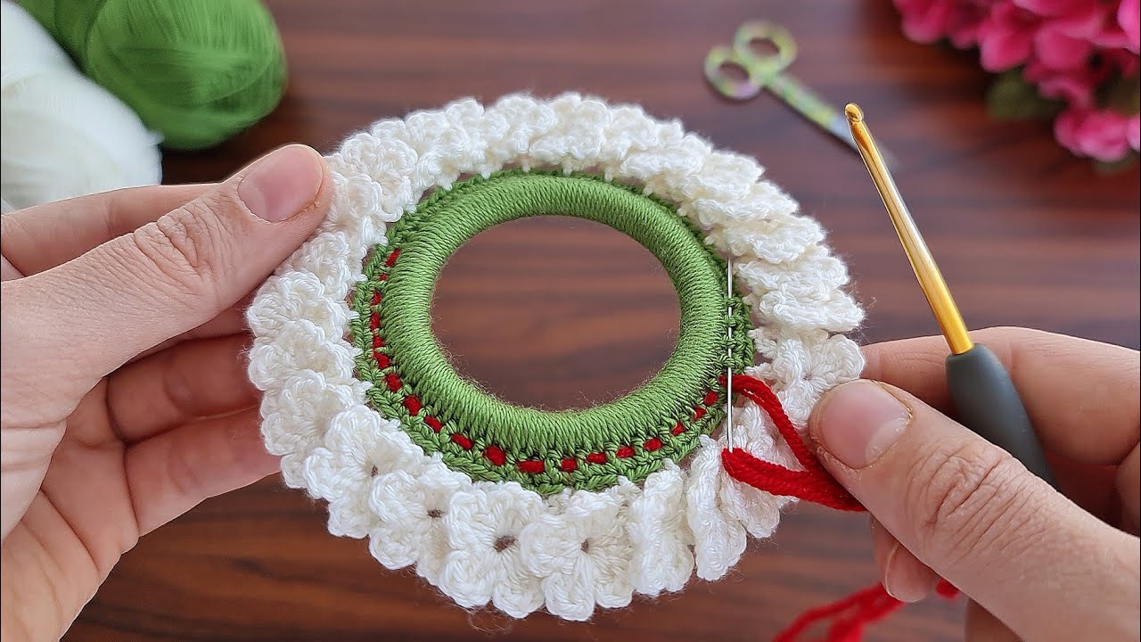 Wow !! Super easy, very useful crochet decoration ornament ✔ sell and give as a gift.