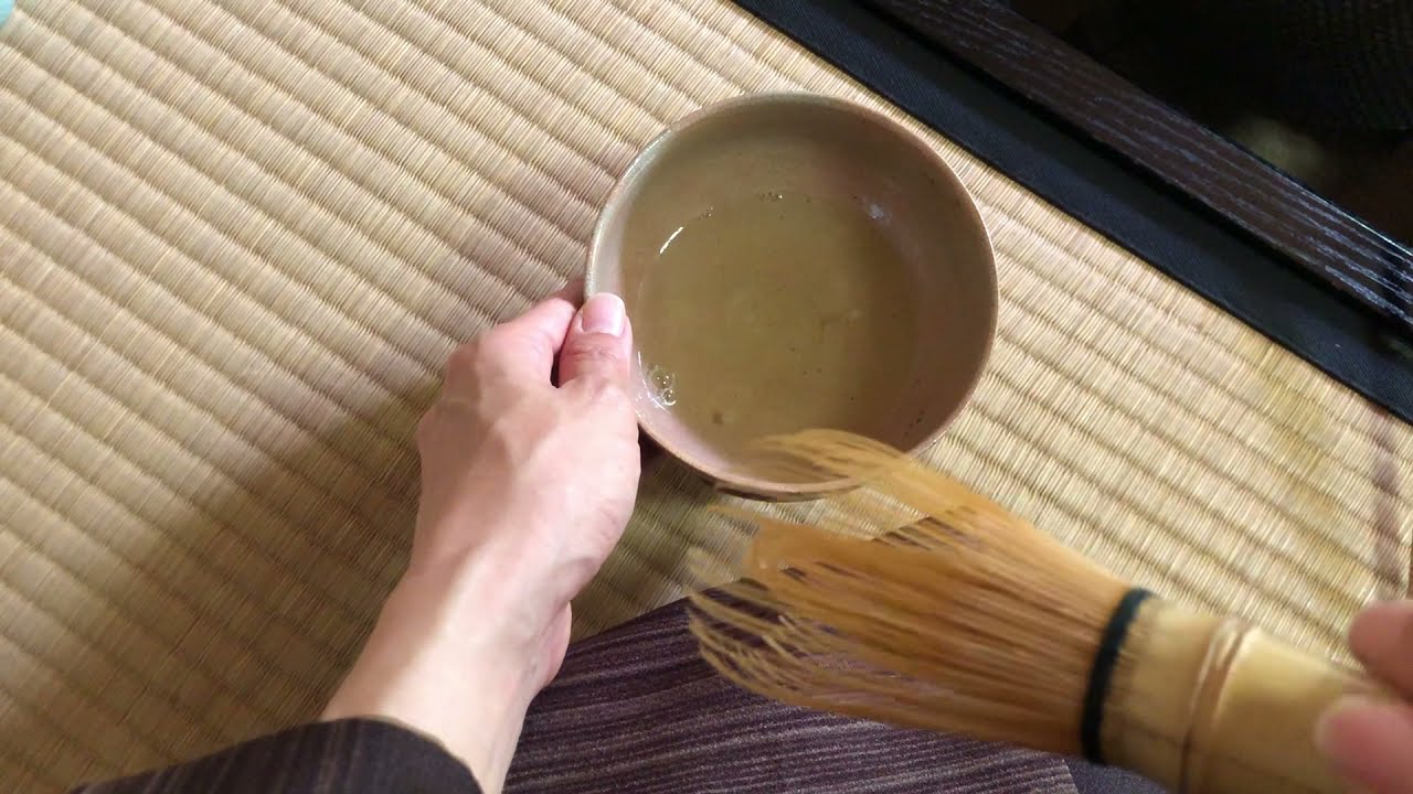 表千家　茶筅通し　茶筅すすぎ