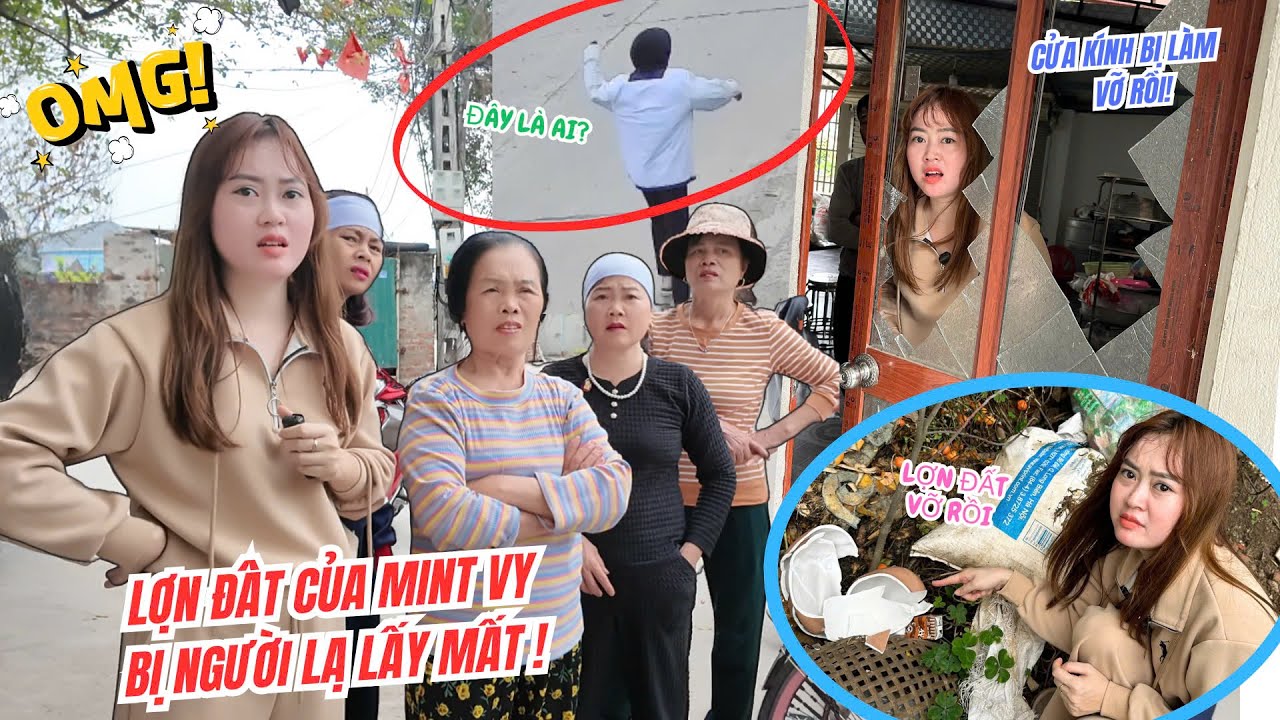 Nhà Chị Hà Hí Bị Người Lạ Lẻn Vào Nhà Lấy Đi Lợn Đất Tiết Kiệm Của Mint Vy