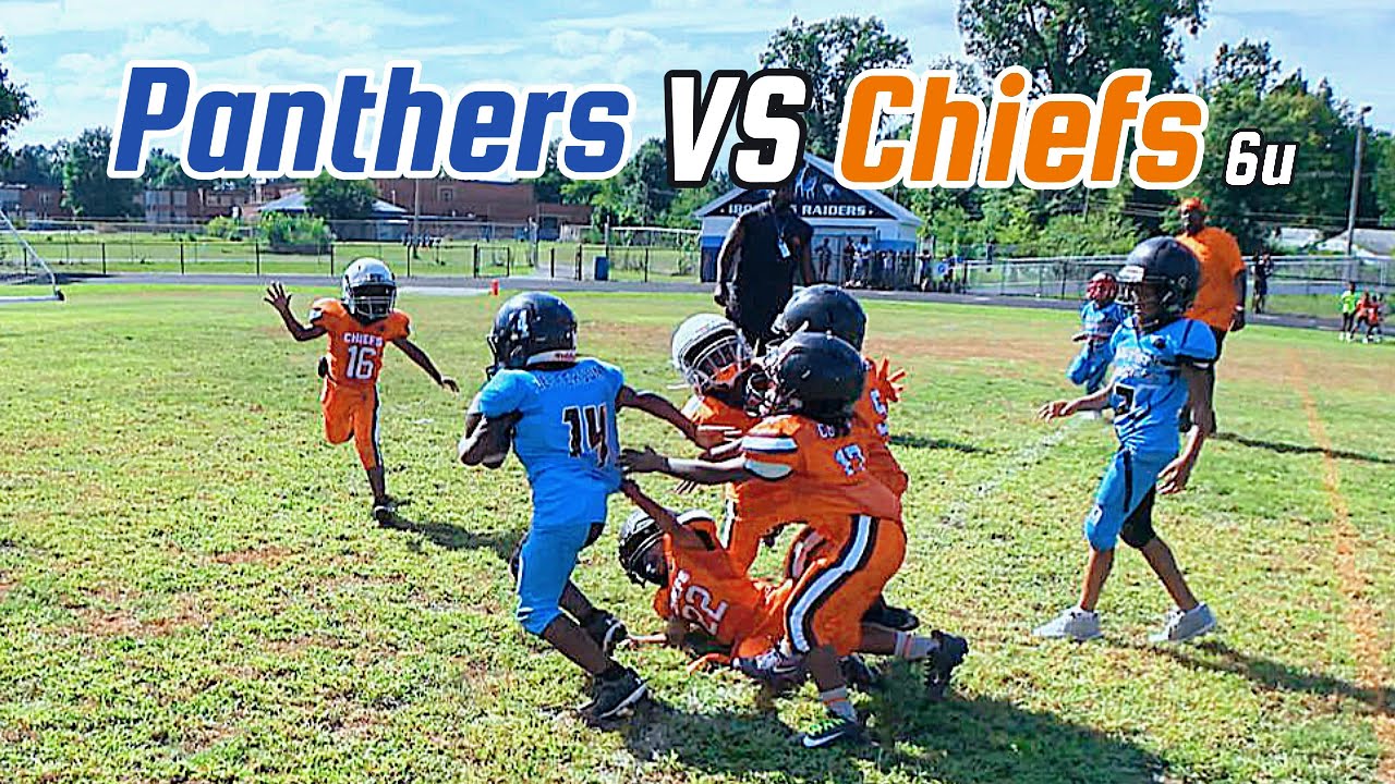 6U Panthers Start With 9 Players... And STILL DOMINATE! 😤🏈 (36-20 Win!)