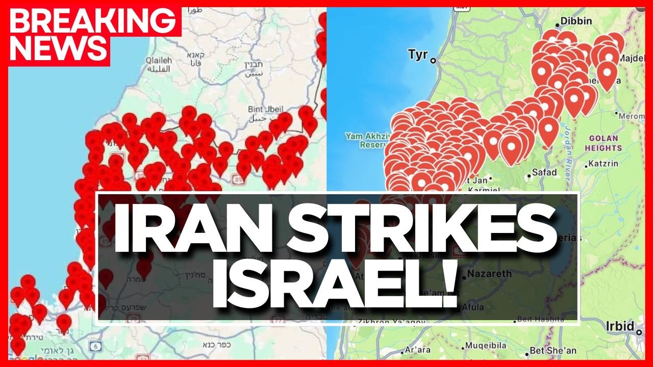 IRAN ATTACKS ISRAEL LIVE | Iran Barrage Of Missiles & Drones; IDF Responds To Unprecedented Attack