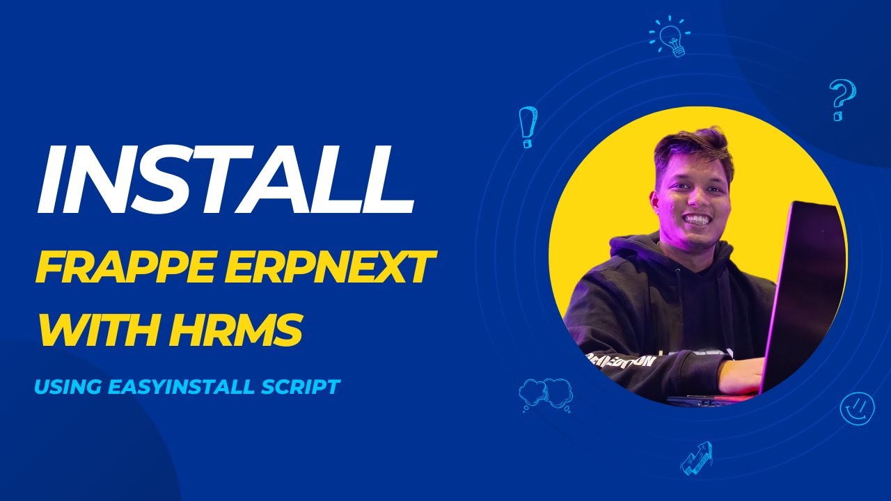 Установите Frappe ErpNext с HRMS.