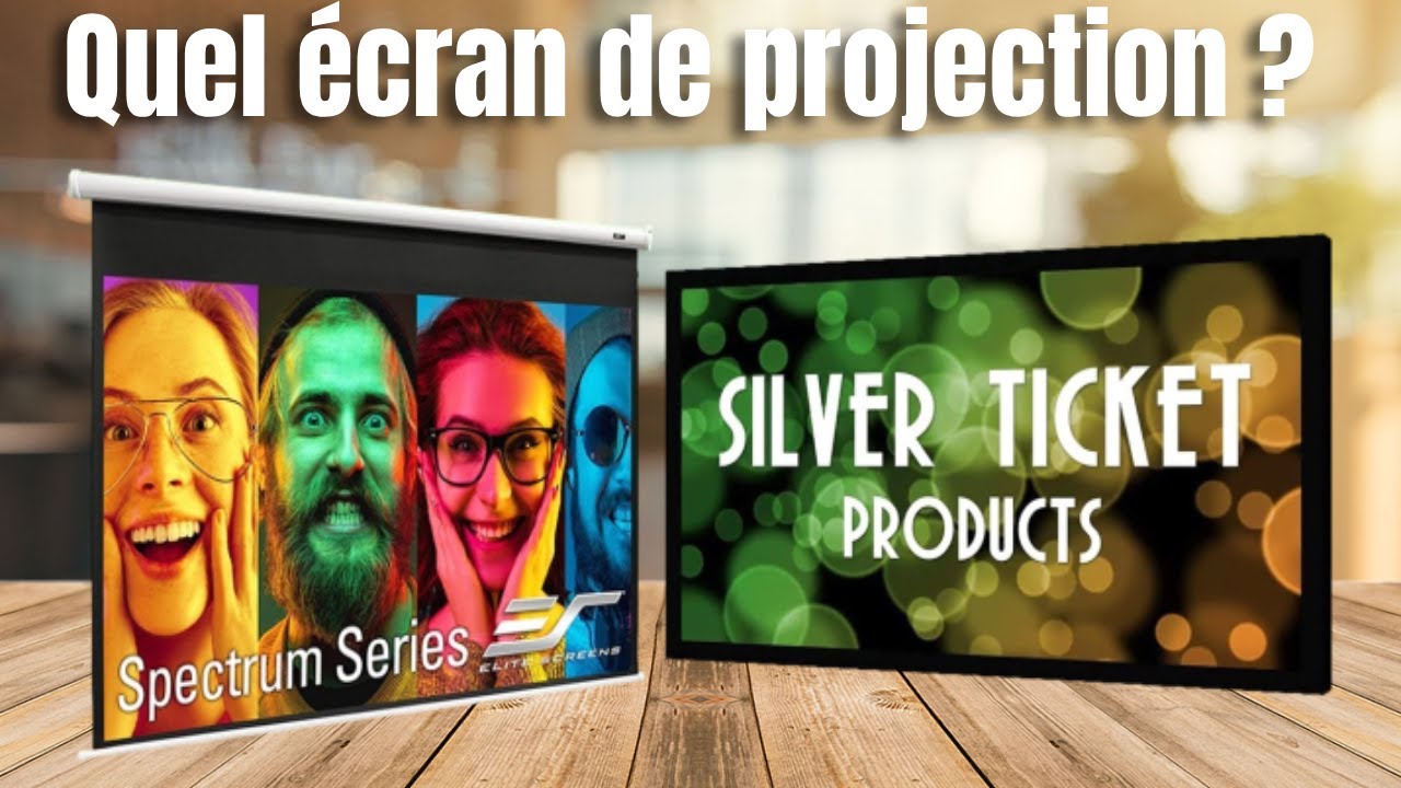 TOP 6 : Meilleur ecran videoprojecteur 2025 - Quel ecran de projection ?
