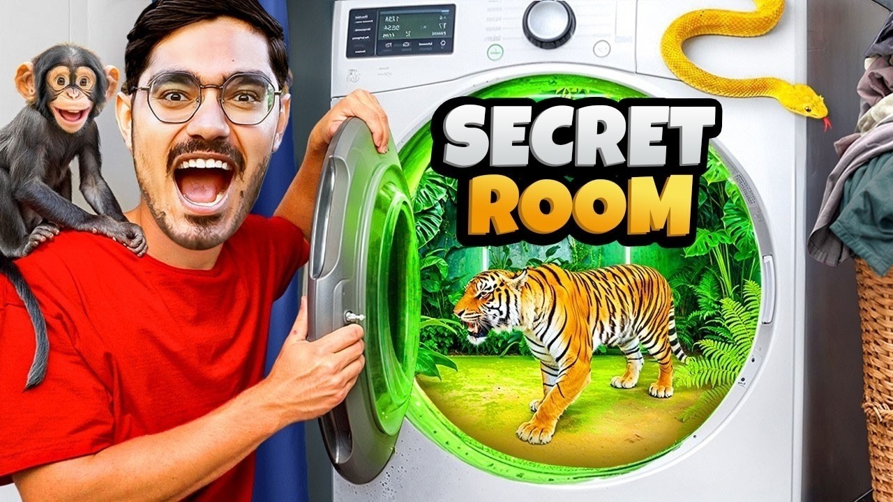 Crazy Secret Room Making Challenges Part 3   इस ख़ुफ़िया घर को ढूँढना नामुमकिन है