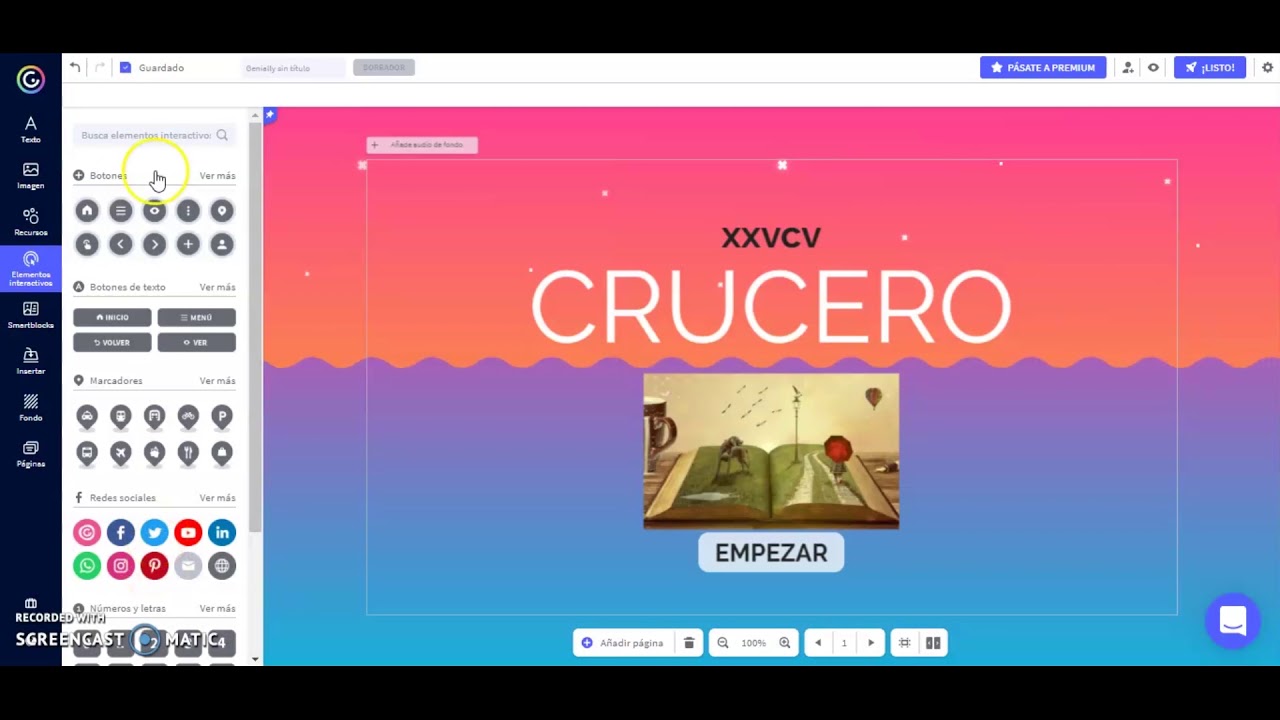 Tutorial Genially Gamificación - Curso Moodle ECCI Virtual 2020