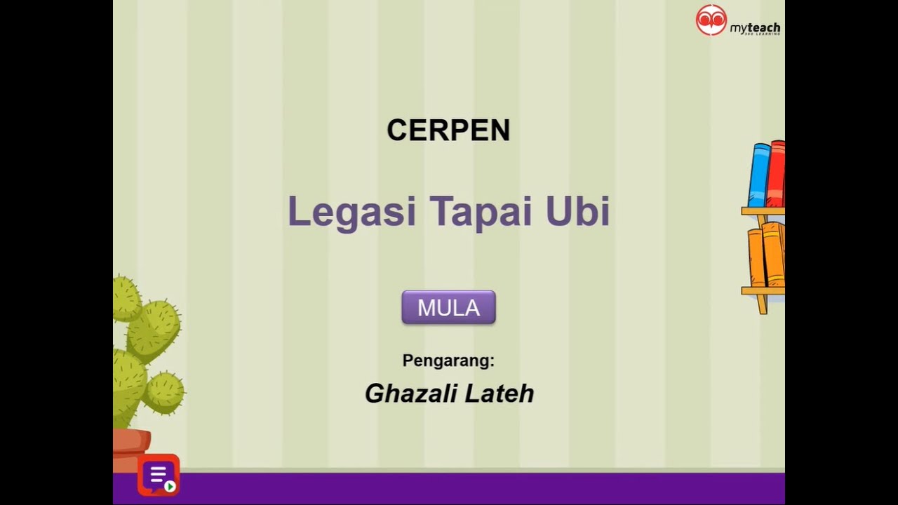 Cerpen: Legasi Tapai Ubi