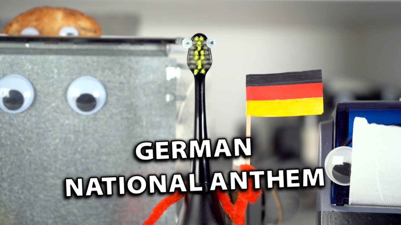German National Anthem on Electric Devices