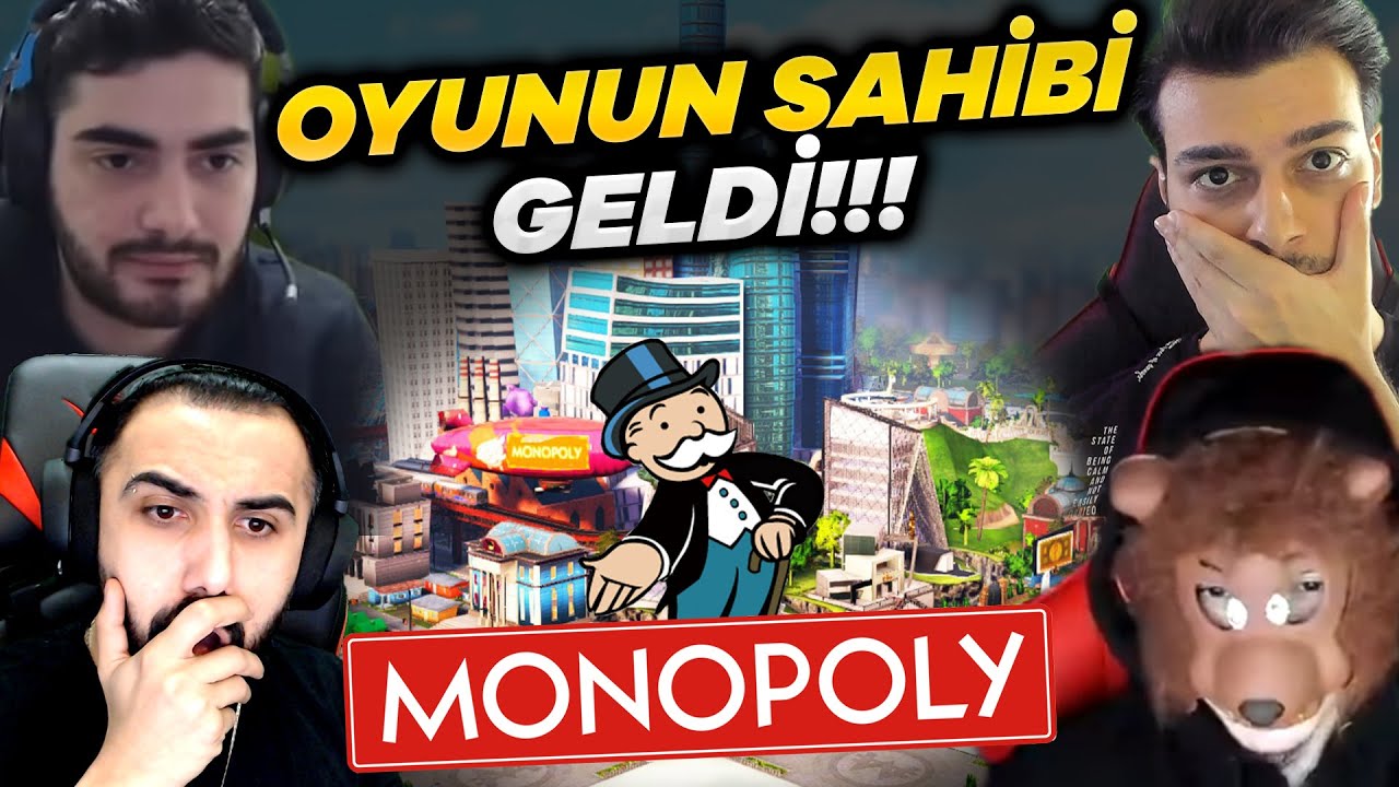 OYUNUN SAHİBİ İLE 3v1 ATTIK!! ÇOK ZOR OLDU!! 🤣 EKİPLE MONOPOLY!! | Barış Can