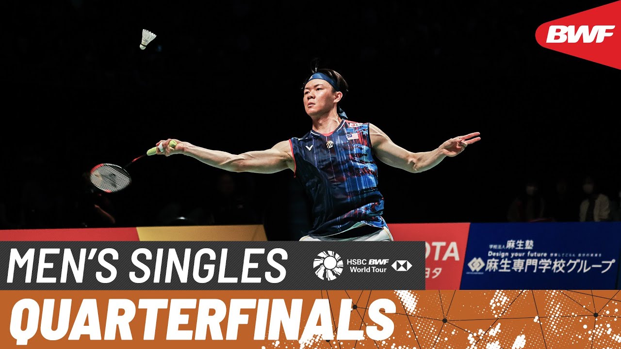 Kumamoto Masters Japan 2024 | Lee Zii Jia (MAS) [5] vs. Jonatan Christie (INA) [4] | QF