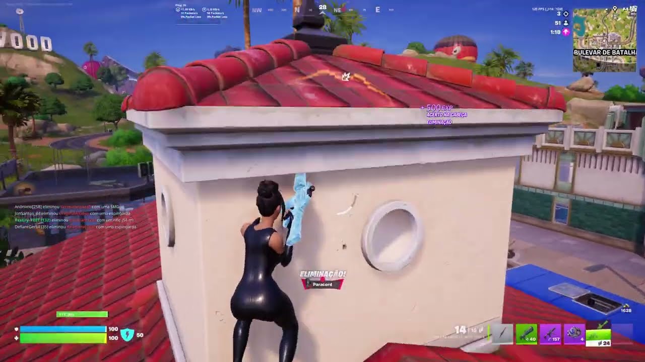 18 KILLS  COM A SKIN DA KIM KARDASHIAN | FORTNITE TERRA DOS SONHOS