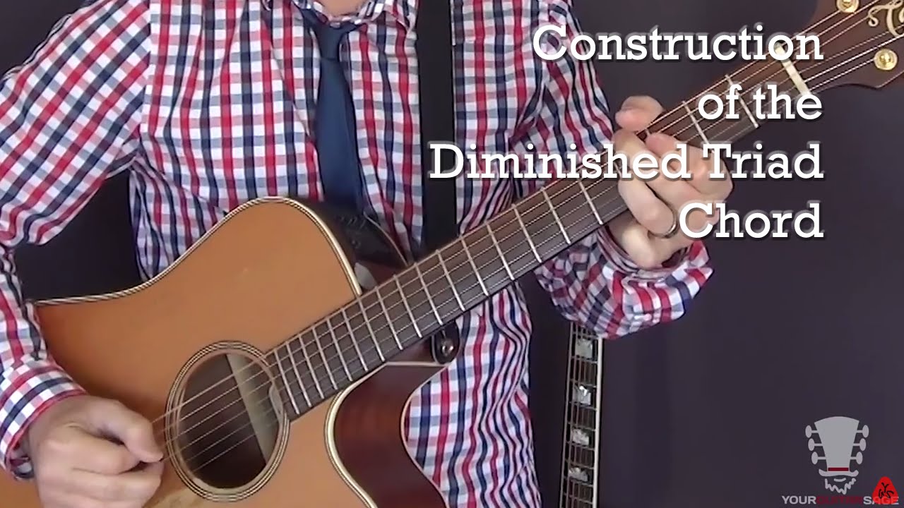 Construction of the Diminished Triad Chord and How to Use Them
