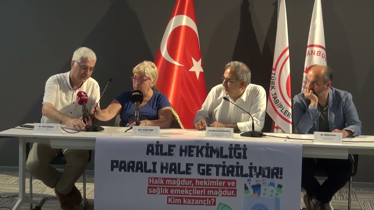 Basın Toplantısı - Aile Hekimliği Kademe Kademe Paralı Hale Getirilmeye Devam Ediyor!