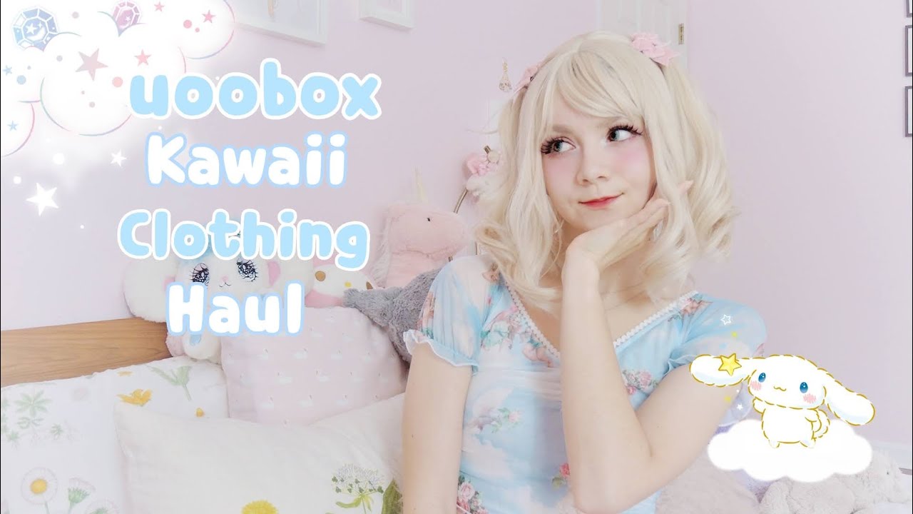 ♡ Uoobox Try-On Haul + Review | Soft Girl Clothes ♡