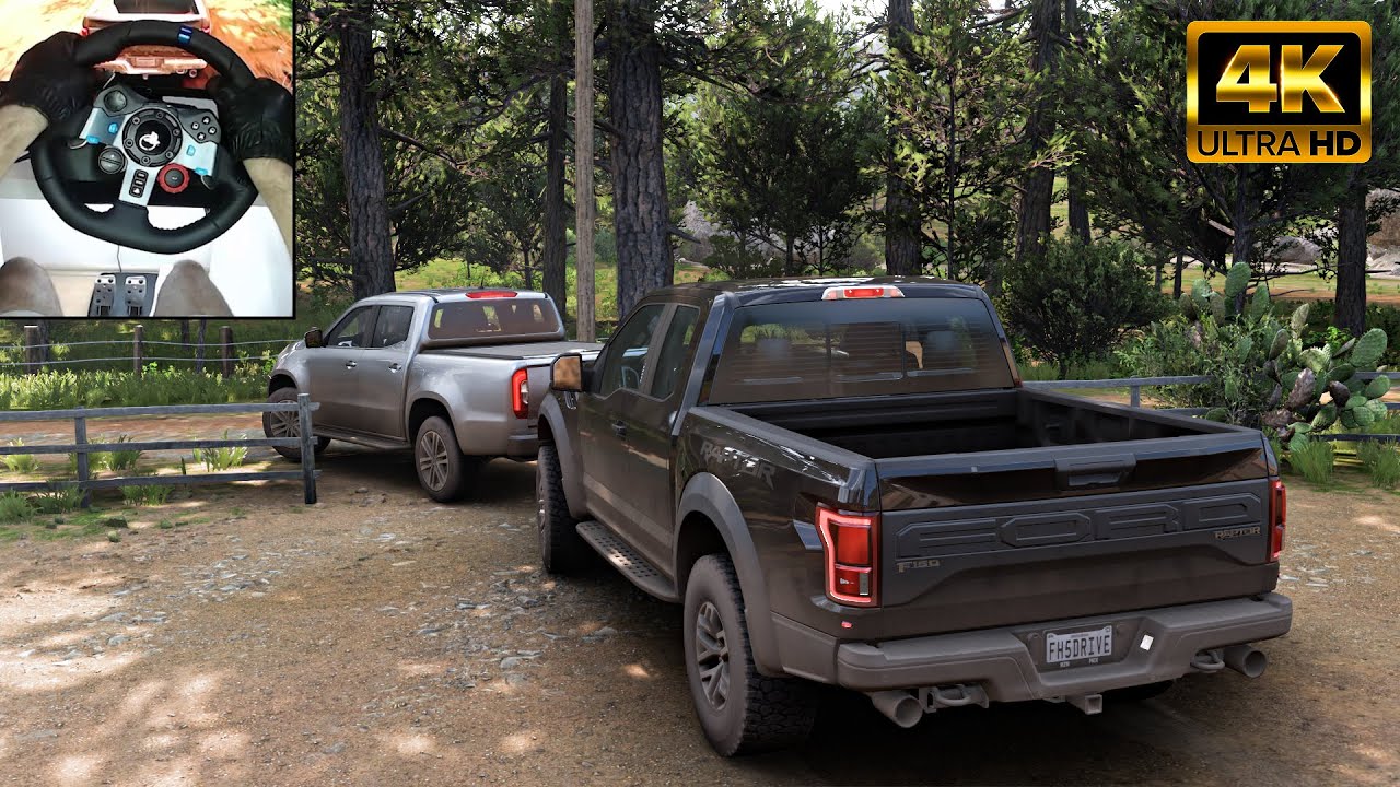 Ford F-150 Raptor | Forza Horizon 5 - CONVOY | Logitech G29 Steering Wheel Gameplay