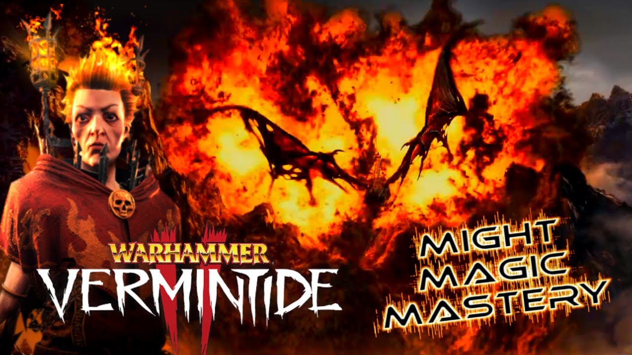 Vermintide 2 l Battle Wizard Mastery Guide l Talents Traits Tactics l 4K
