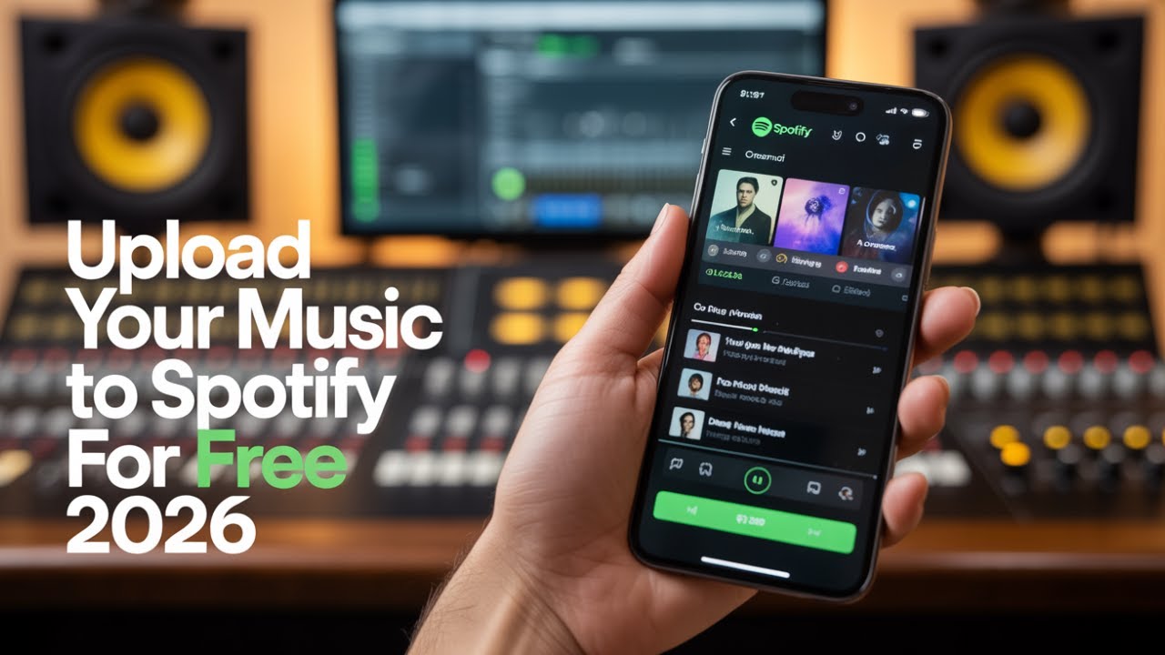 Загрузите СВОЮ МУЗЫКУ на Spotify бесплатно в 2026 году.