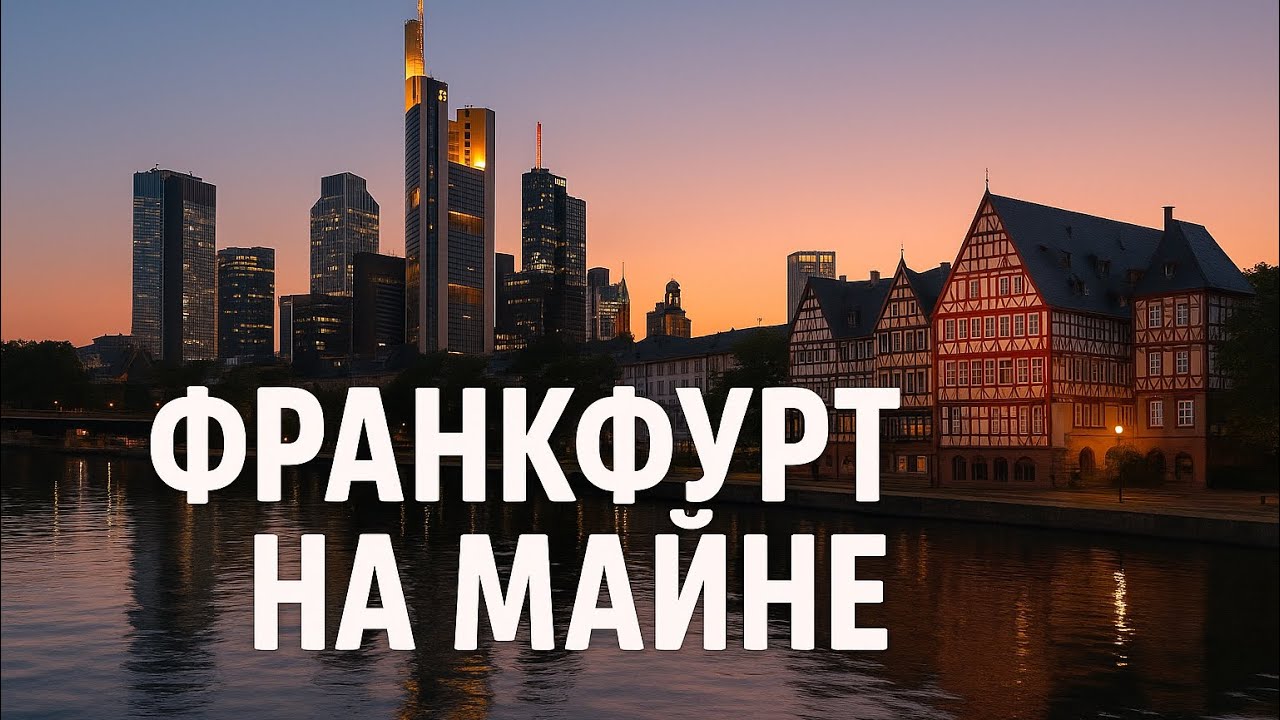 Франкфурт на Майне. Лучший город в Германии!