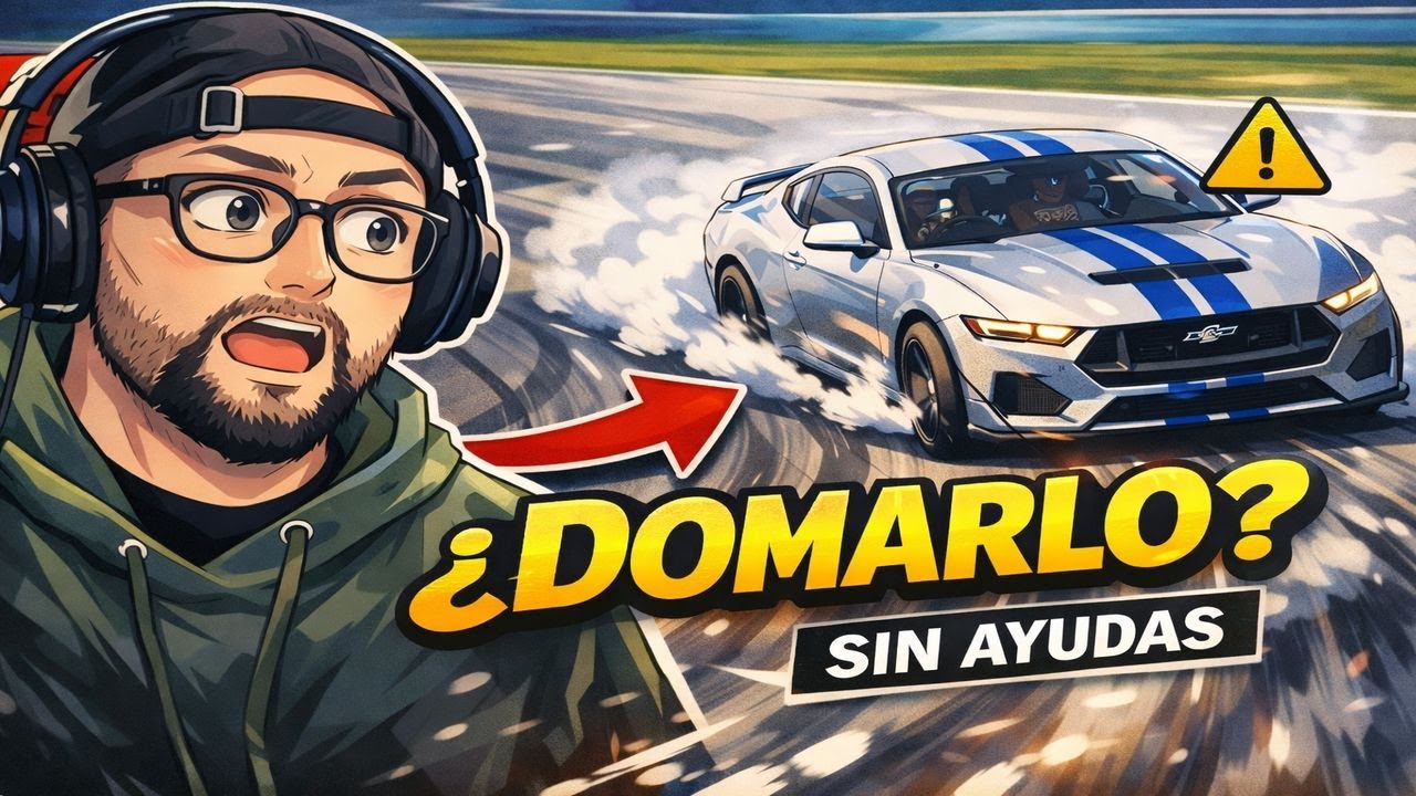 ¿Se Puede Domar el Mustang? 😈 | Tracción Cero y Drift con Volante – Forza Motorsport Día 16