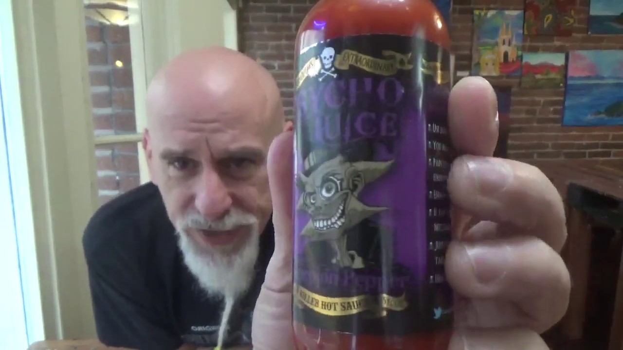 Scorpion Pepper Hot Sauce from Psycho Juice!! YESSSSSS!!
