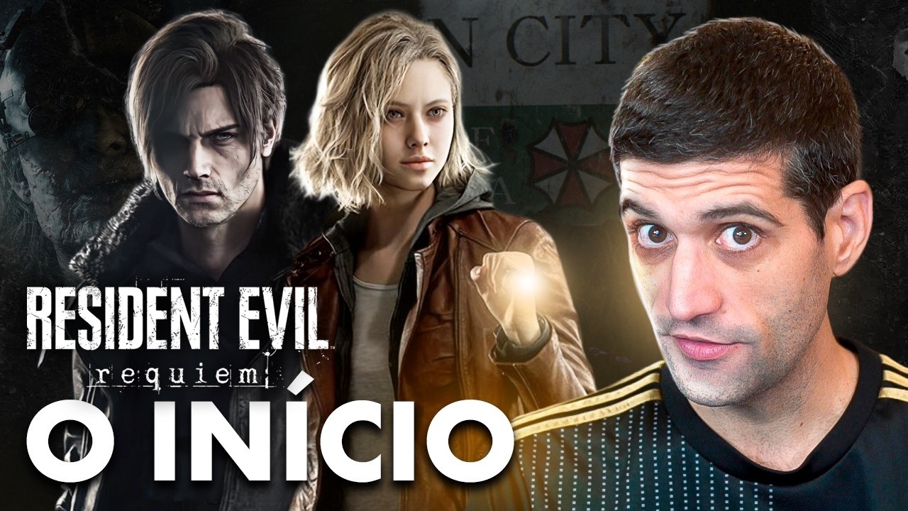 Resident Evil Requiem, O INÍCIO do gameplay do DAVY JONES