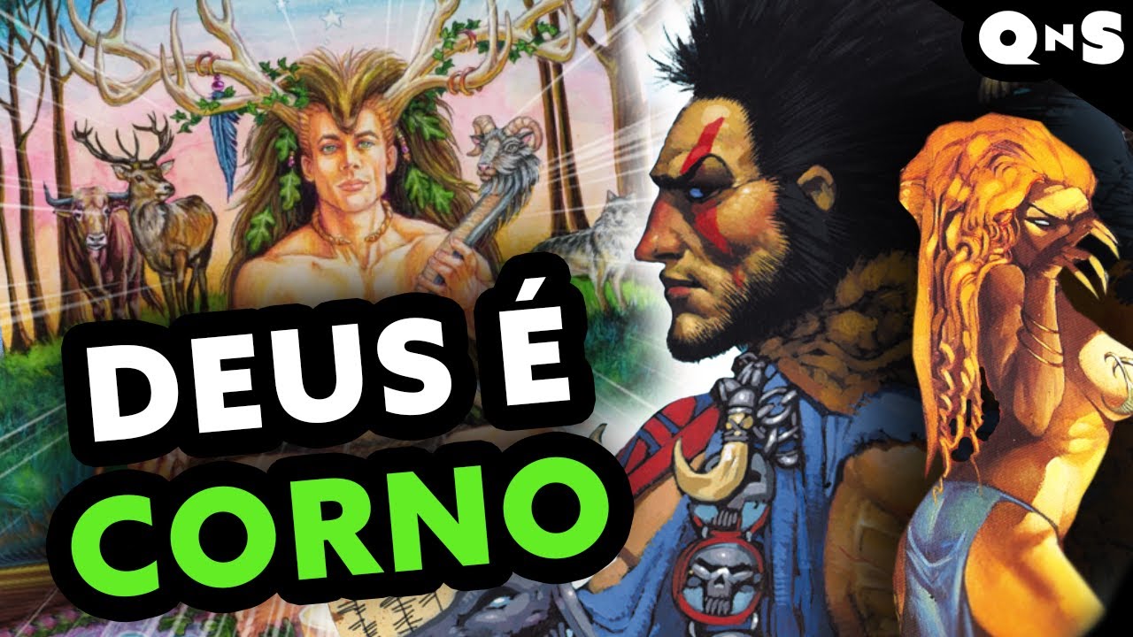 ESSE ERA MACHO DE VERDADE! Sláine, o Deus cornudo e a mitologia celta