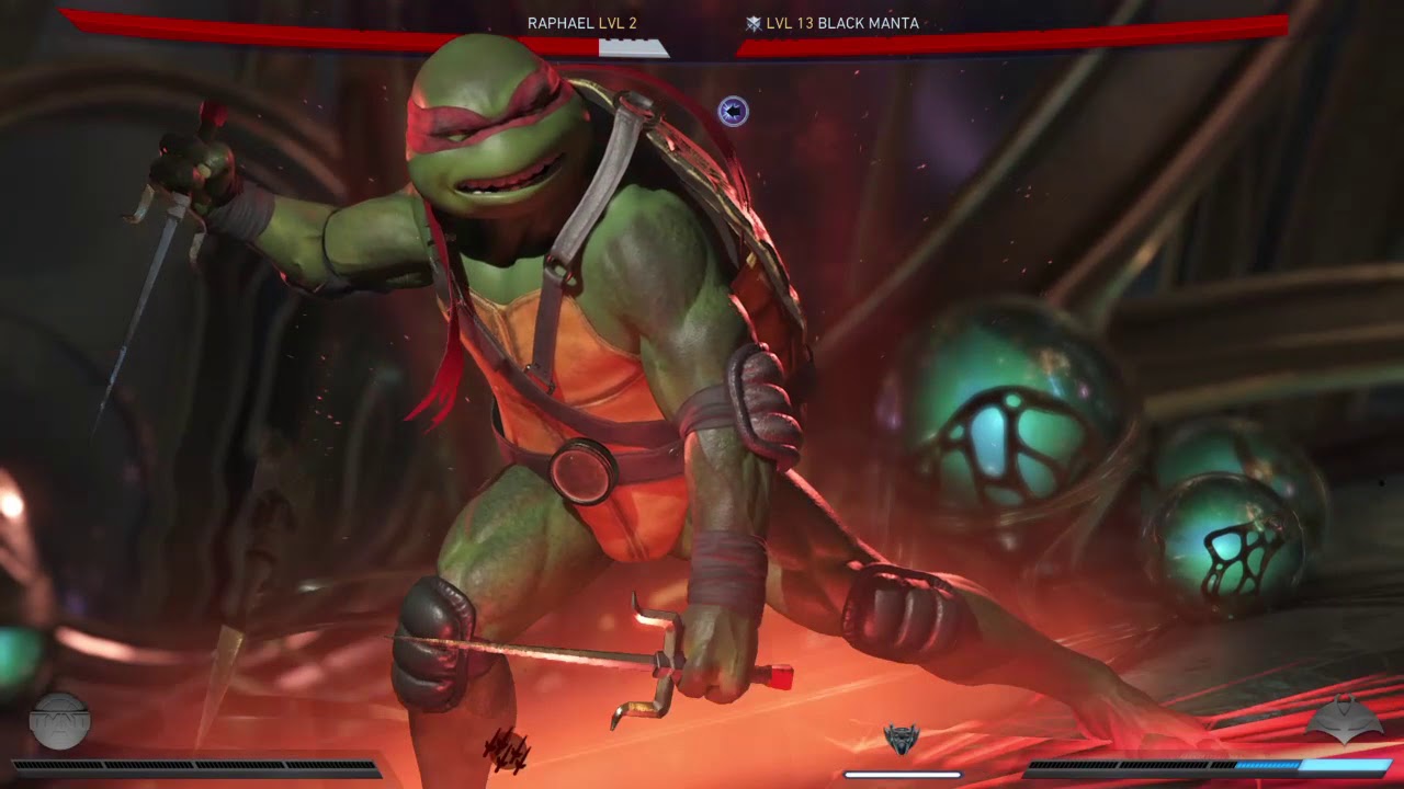 Injustice 2 Raphael vs Black Manta