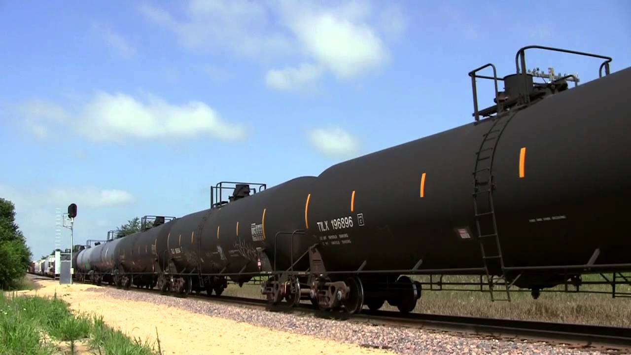 IC&E 6406 East, out of Davis Junction on 8-7-2011