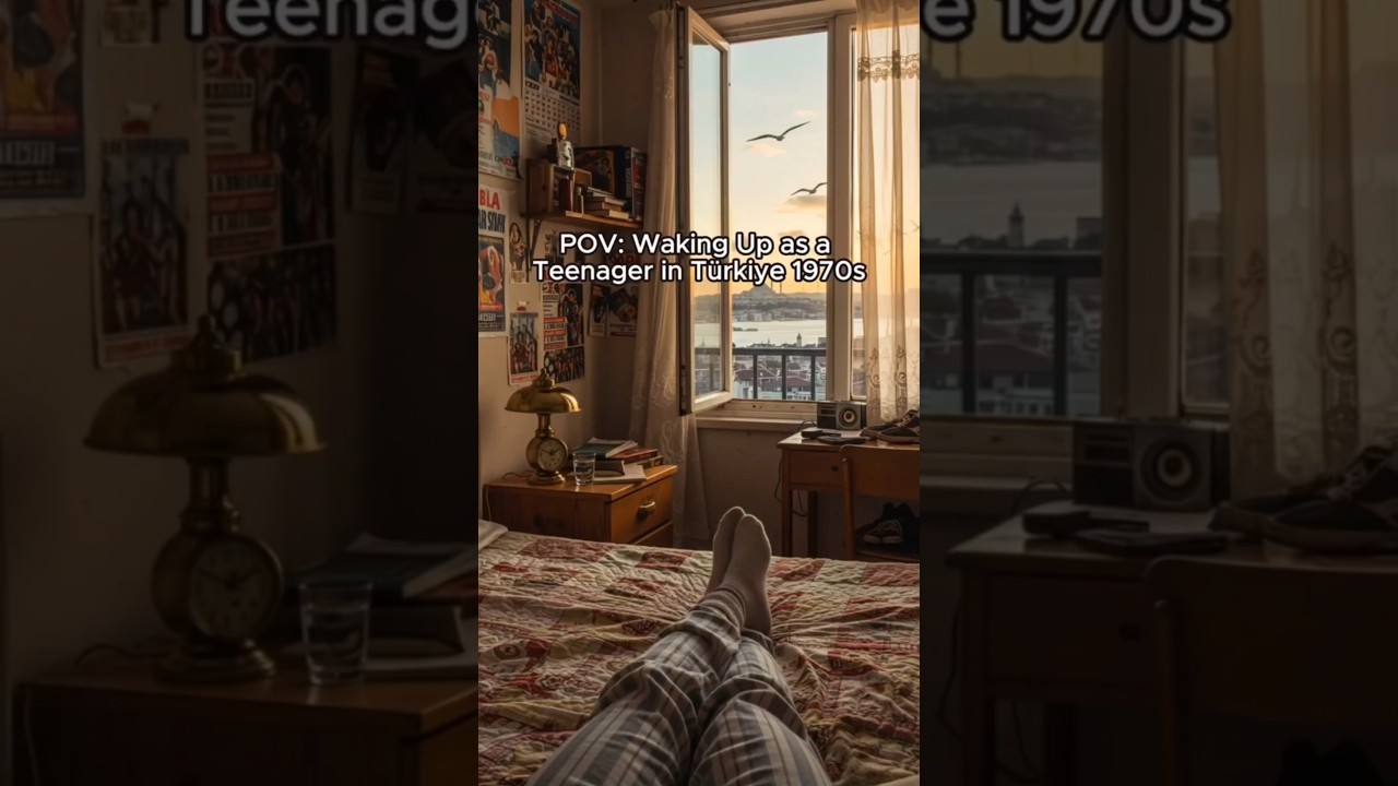 POV: Waking up as a teenager in T&uuml;rkiye 1970s #ai #turkey #history