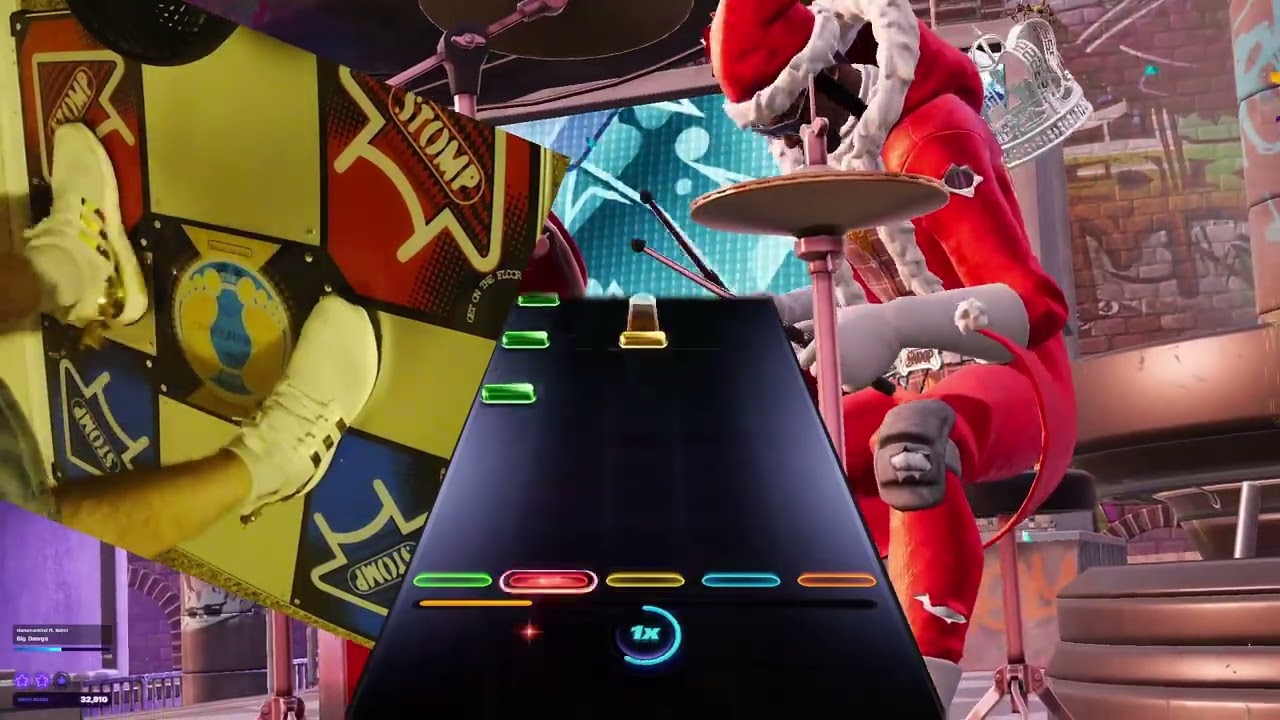 Pump It Up Fortnite Festival Expert: Big Dawgs Hanumankind ft. Kalmi Drum