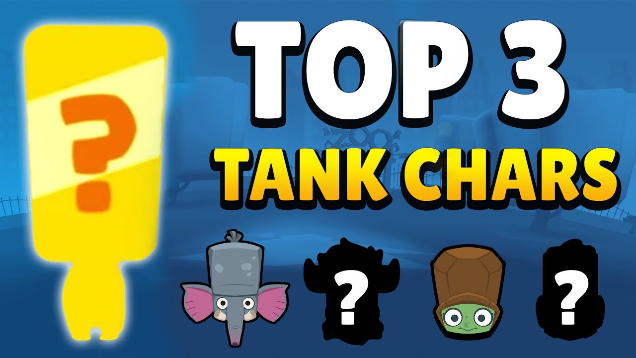 Zooba TOP 3 BEST TANK CHARACTERS | Zooba Stars