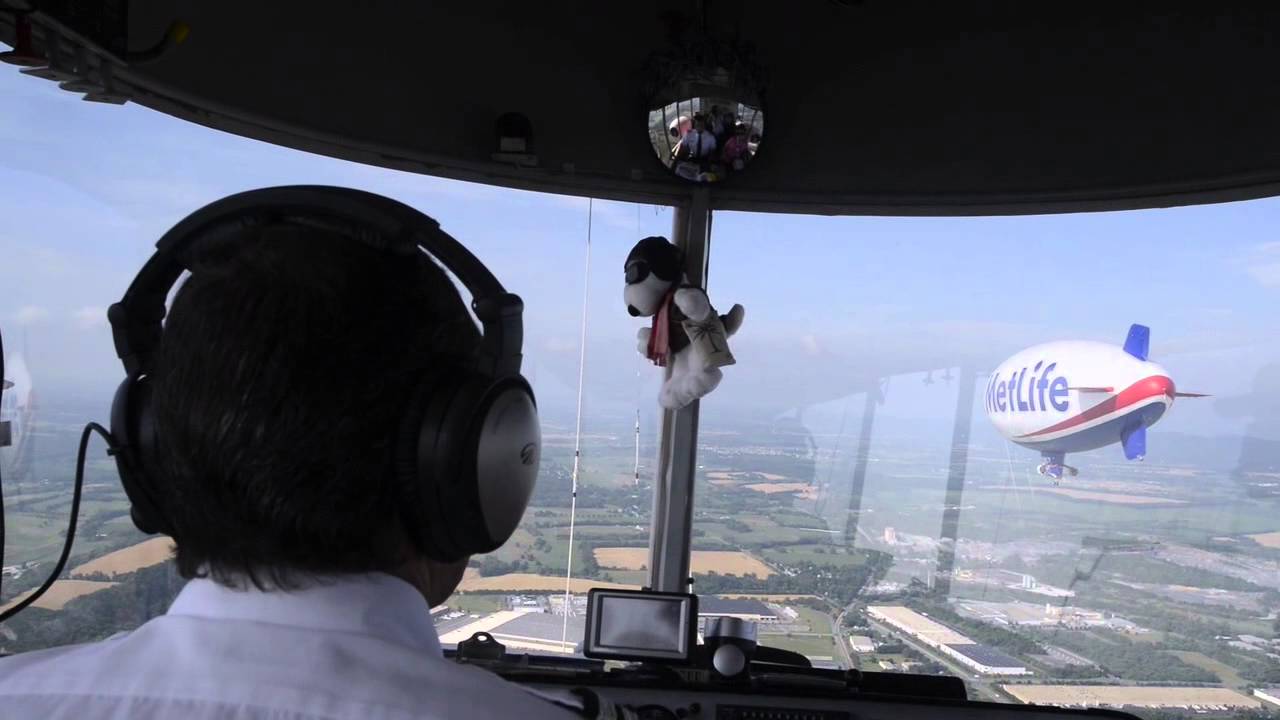 Blimp's eye view of Congressional Country Club