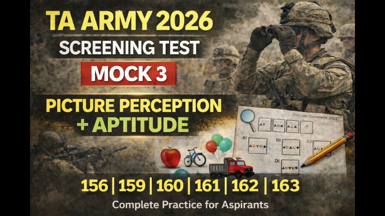 Пробный тест 3 для отбора в Армию территориальной обороны на 2026 год | Тест на восприятие изобра...