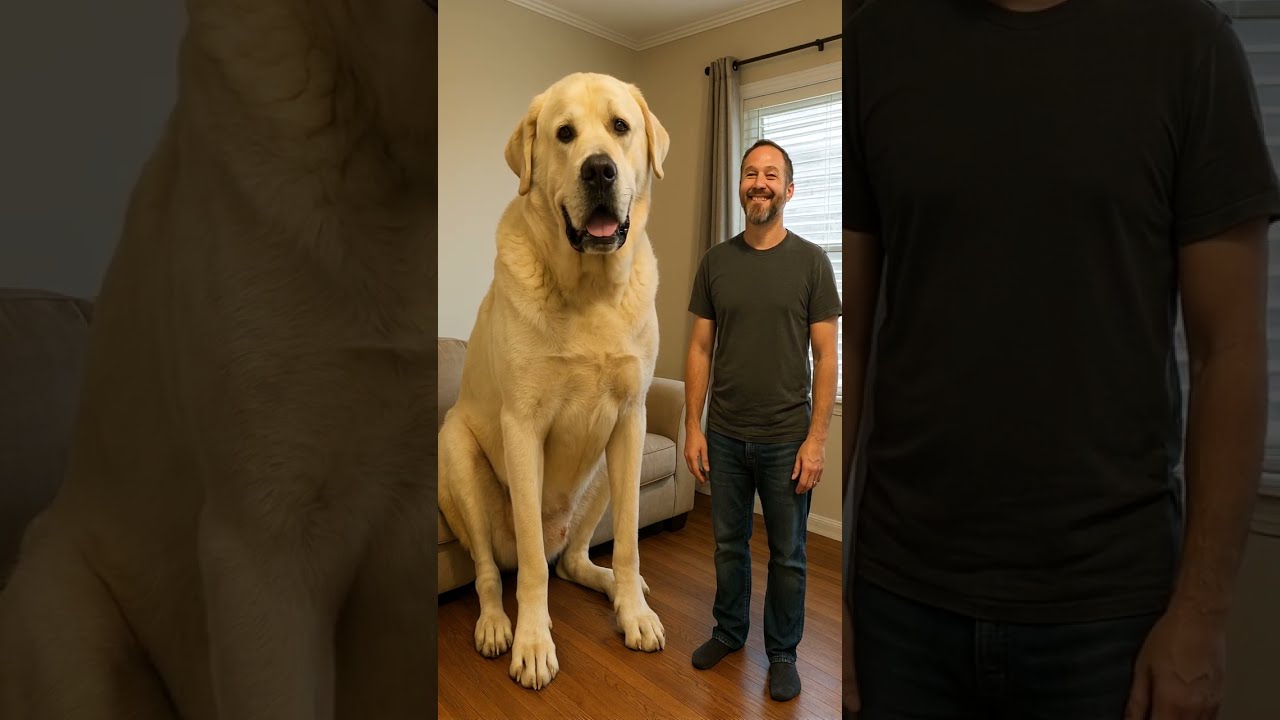 Meet the Giant Dog That Towers Over People!