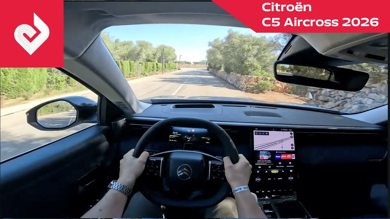 POV Citro&euml;n C5 Aircross PHEV 2026 - Walkaround, Interior, Trunk, Driving