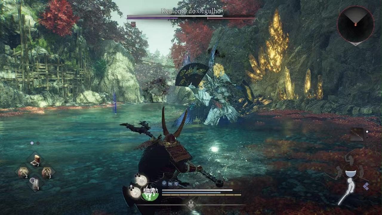 Nioh 3  A ÁGUA ME MATOU UMAS 8 VEZES 🥲😰😏🏆💪